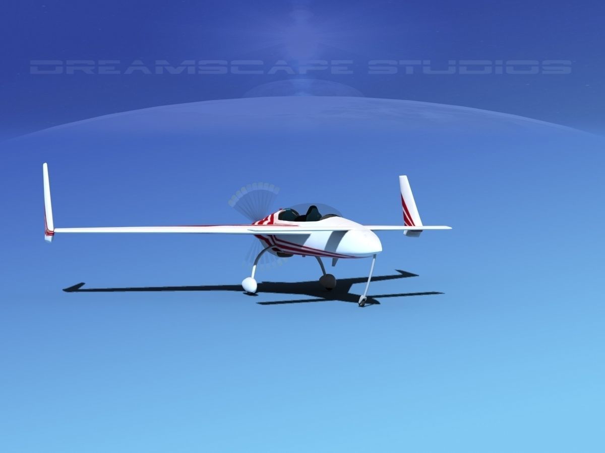 Rutan Long-EZ V06 3D model_3