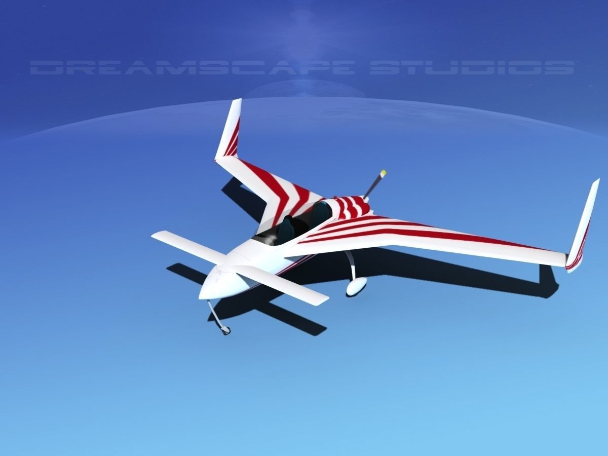 Rutan Long-EZ V06 3D model_10