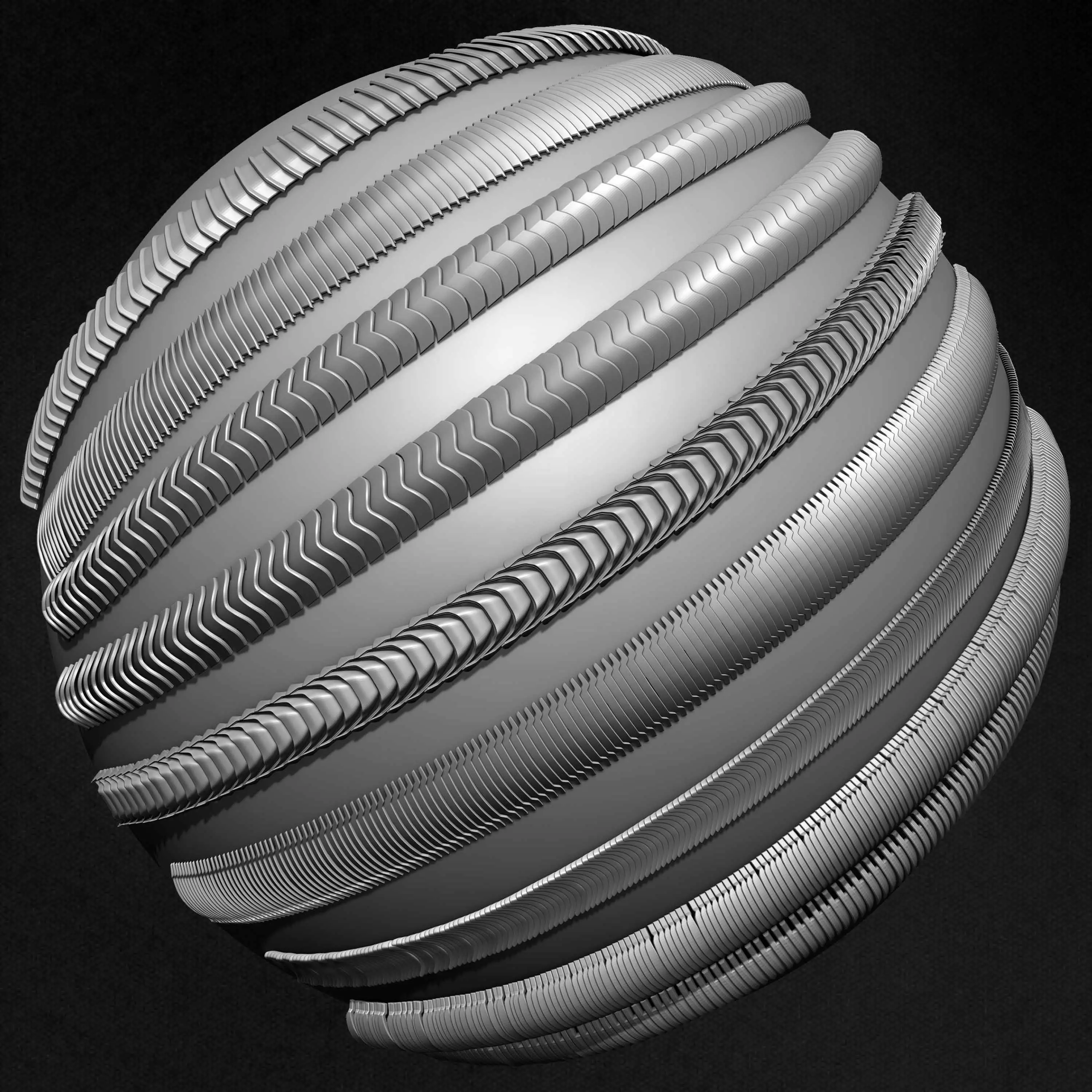 Hard Surface Mega Kit and IMM Brushes Volume 02 Low-poly 3D model_16