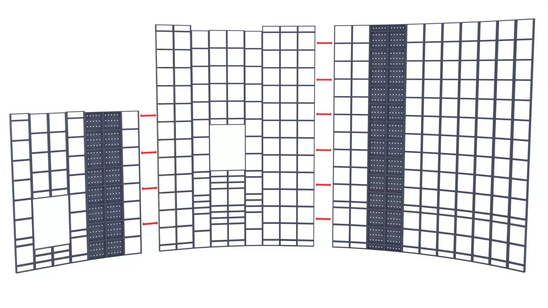 Set 2 - Death Star Shaft 1-6 Scale 3D Model Collection_53