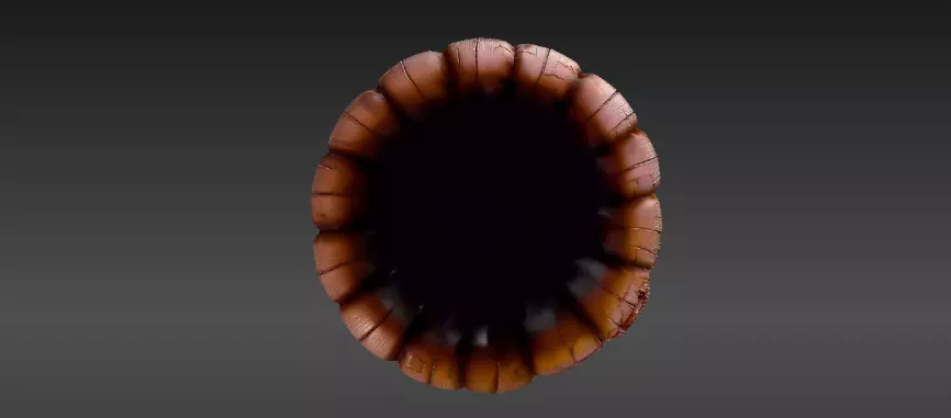 Pumpkin Sculpture 3D Model Two Joint Halloween Decor Print-Ready 3D print model_7