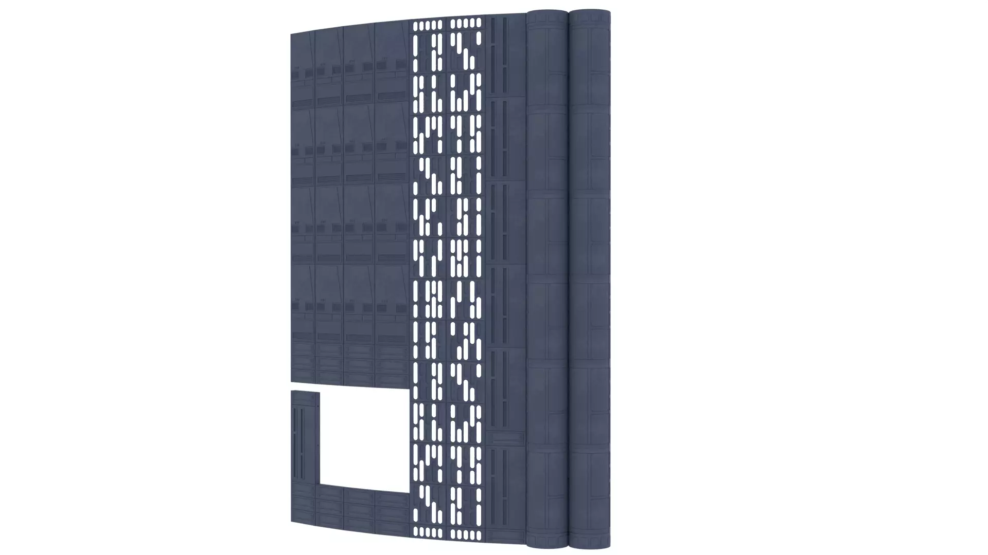 Set 2 - Death Star Shaft 1-12 Scale 3D Model Collection_87