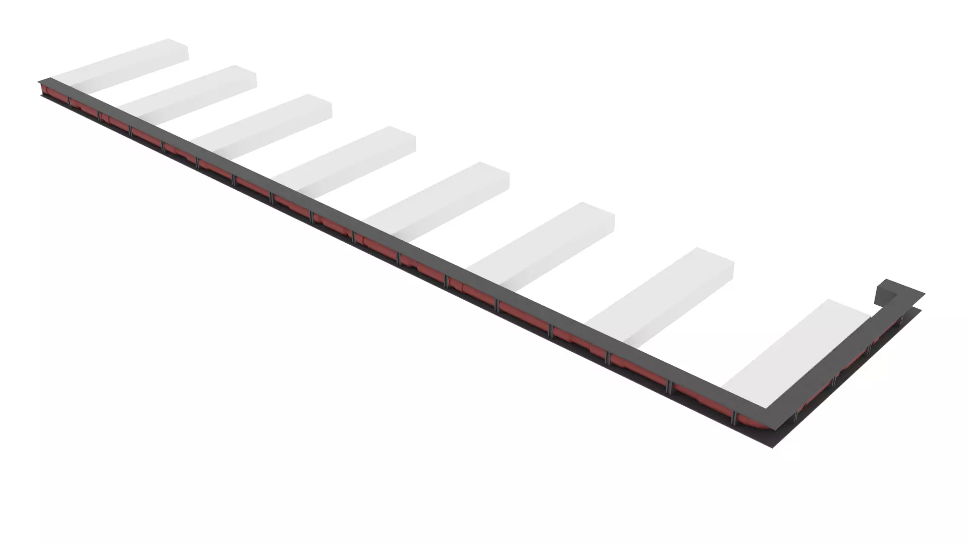 Set 2 - Death Star Shaft 1-12 Scale 3D Model Collection_35