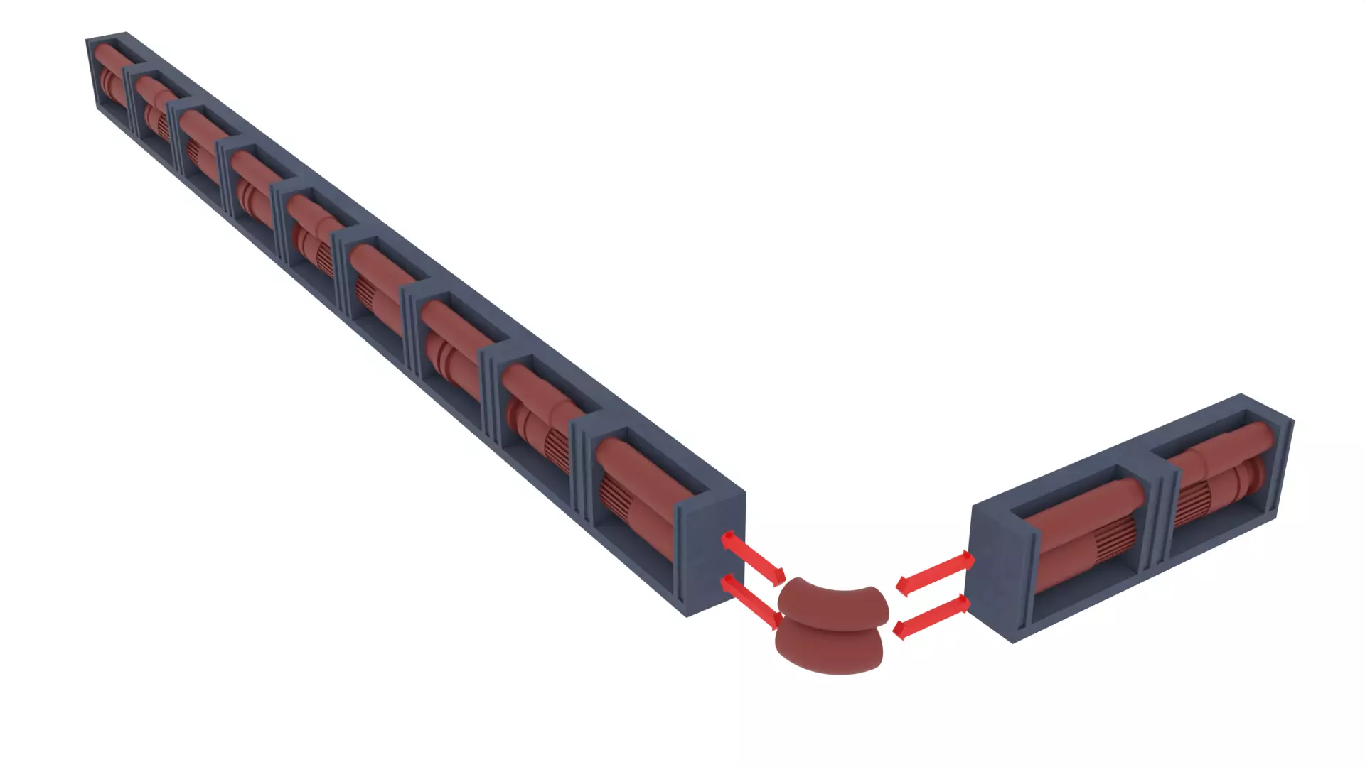Set 2 - Death Star Shaft 1-12 Scale 3D Model Collection_31