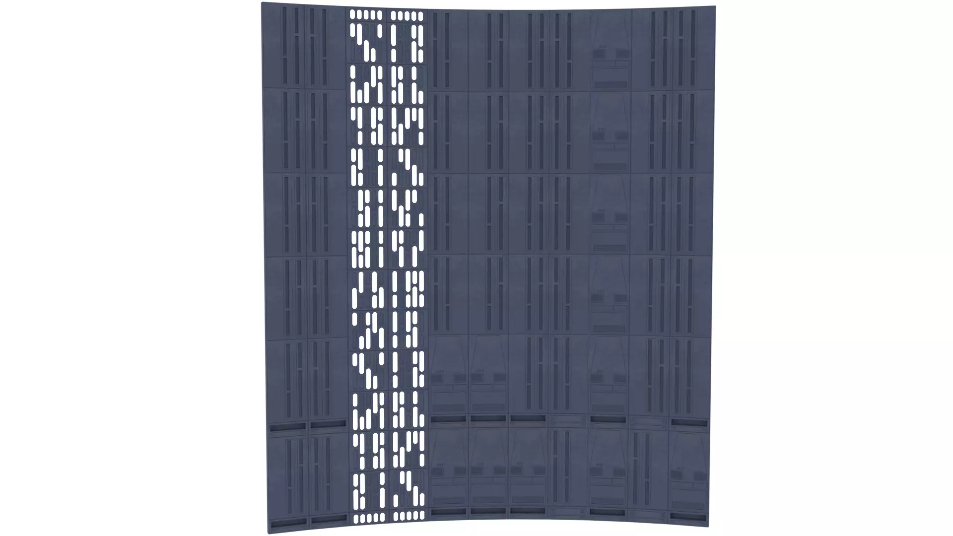 Set 2 - Death Star Shaft 1-12 Scale 3D Model Collection_59