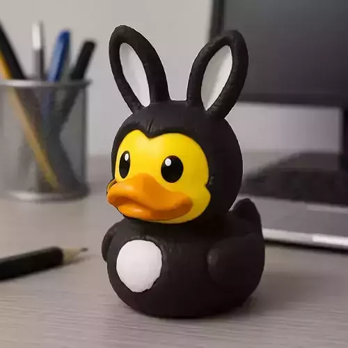Rubber Duck - Duck cosplay rabbit - 3D print