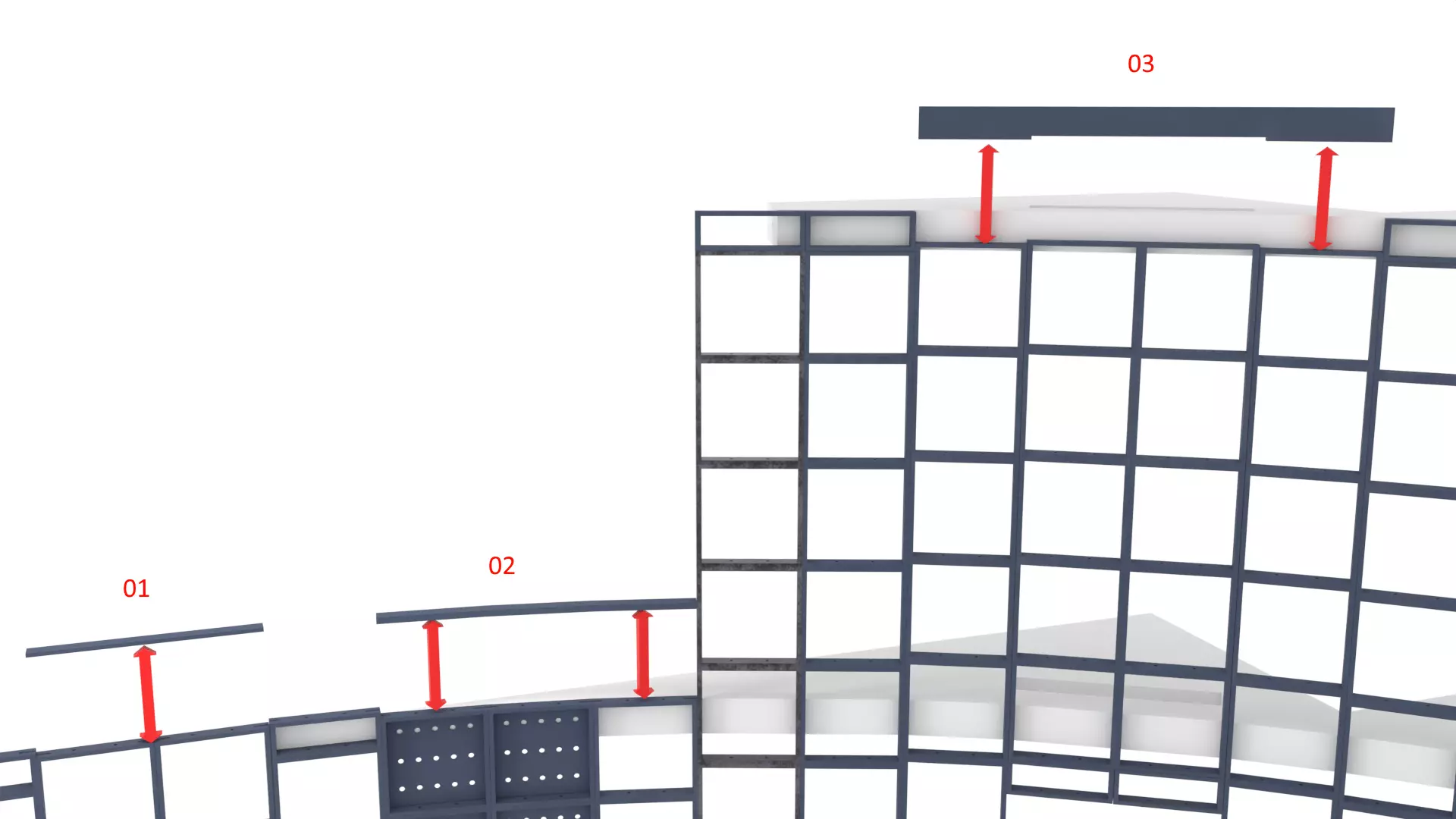 Set 2 - Death Star Shaft 1-18 Scale 3D Model Collection_48