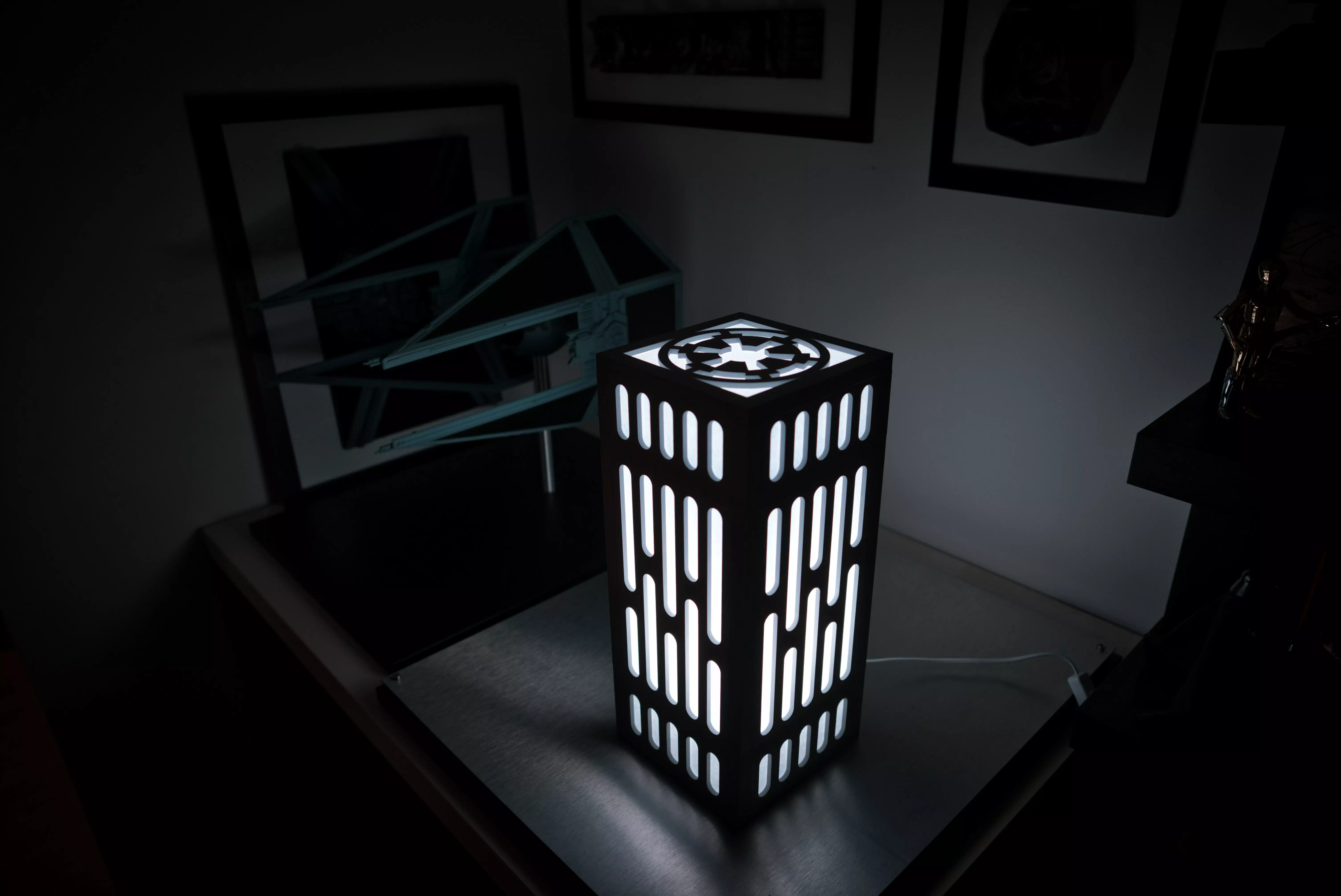 Japan-Style Imperial Lamp 3D print model_1