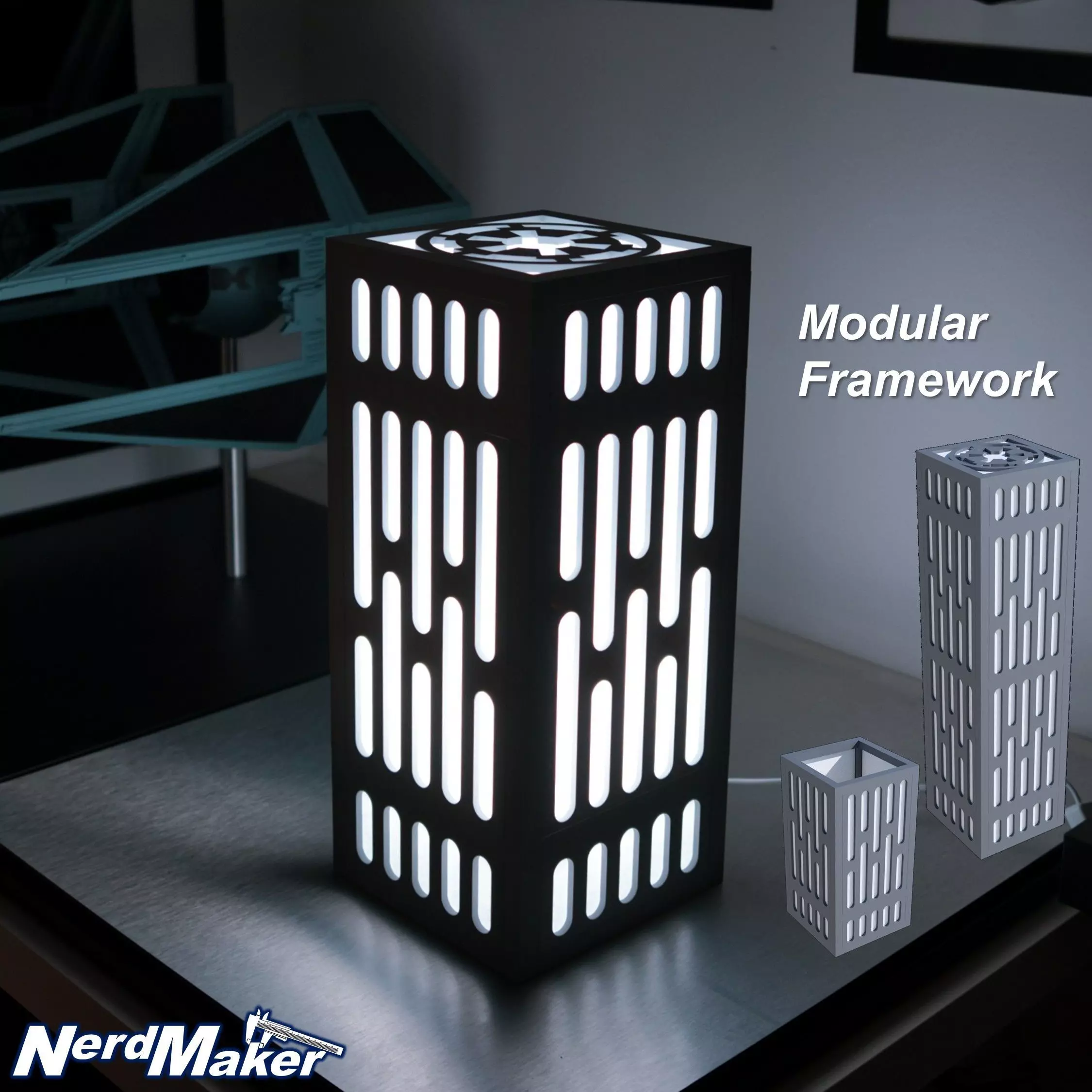 Japan-Style Imperial Lamp 3D print model_0