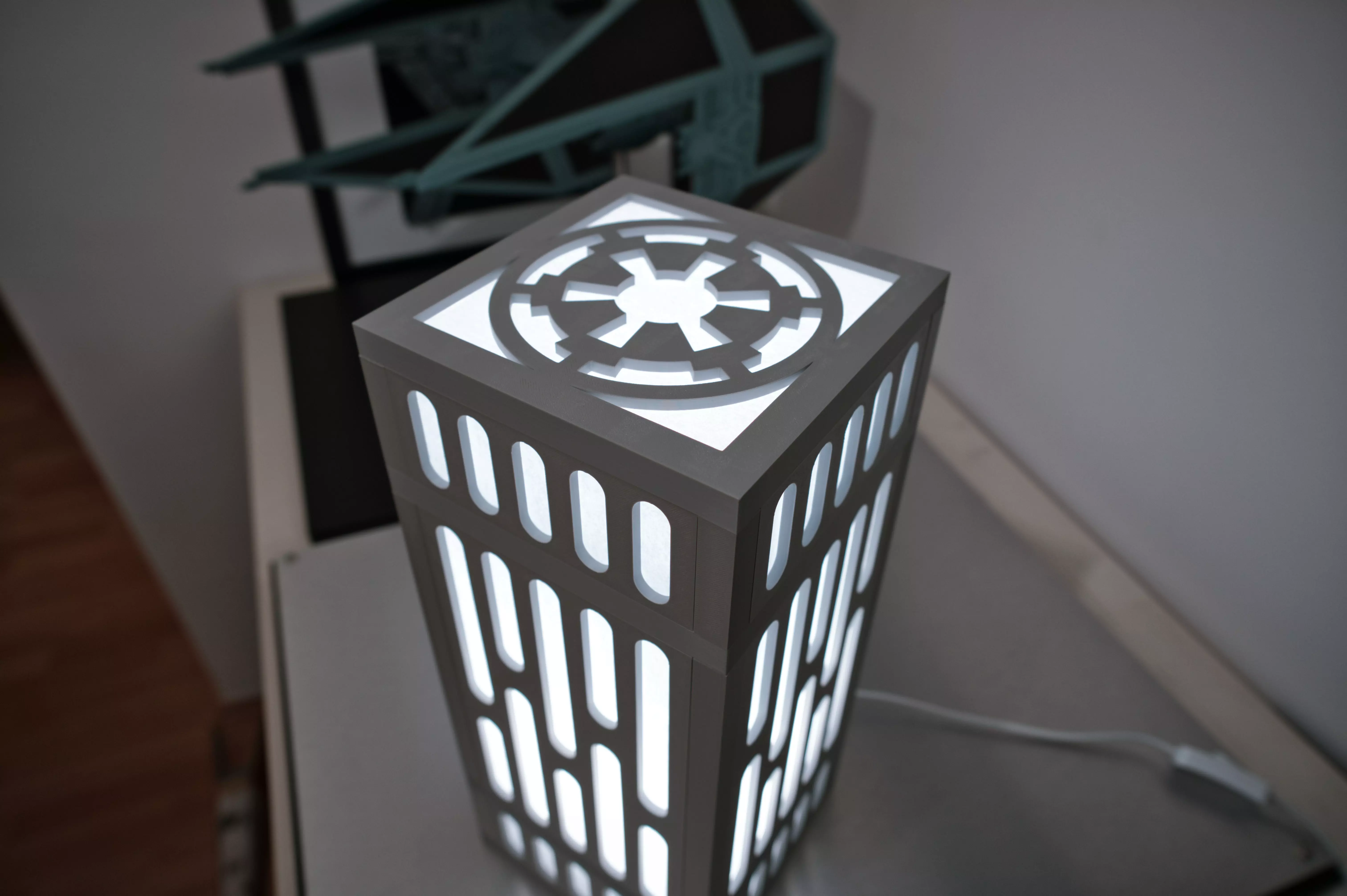 Japan-Style Imperial Lamp 3D print model_6