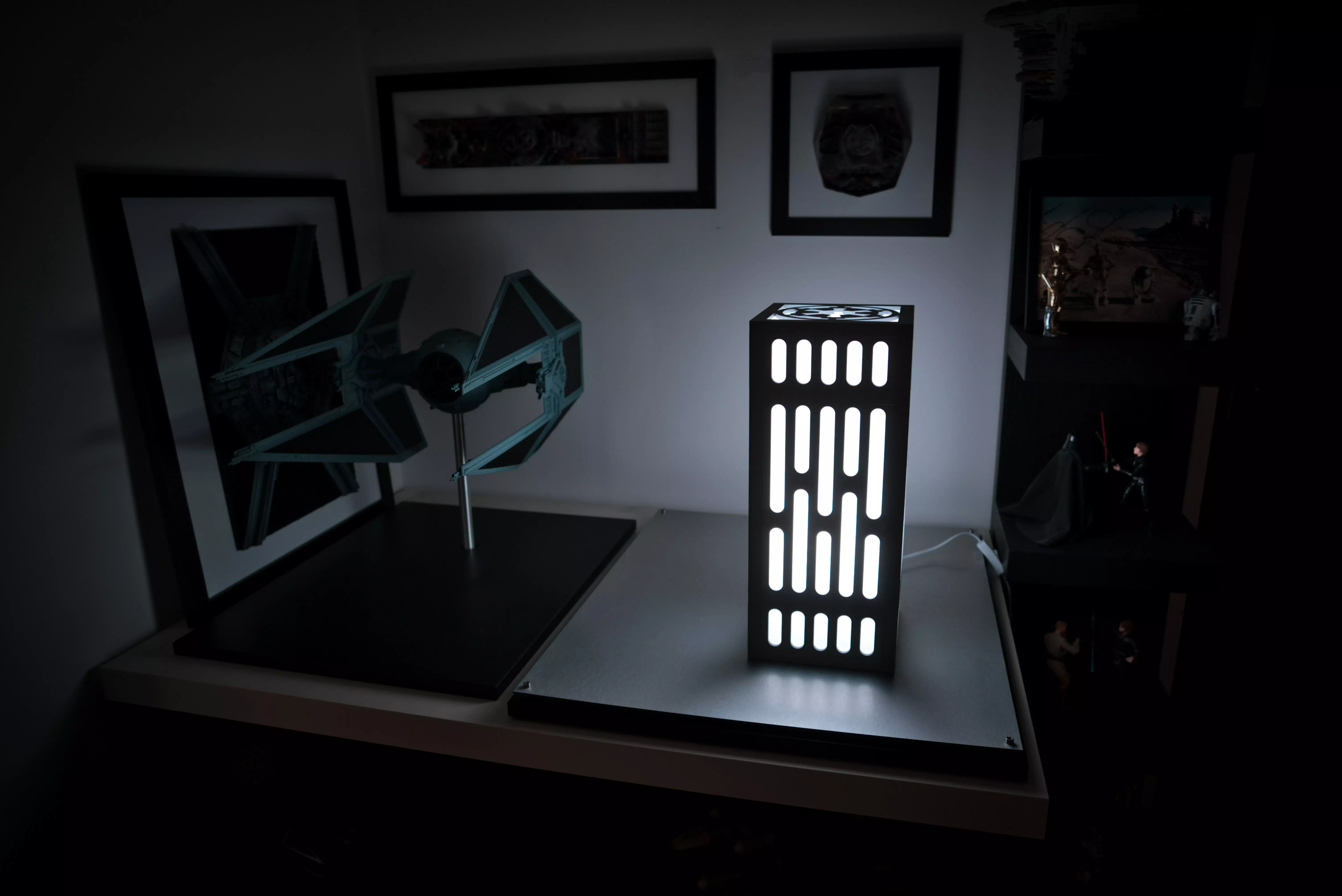 Japan-Style Imperial Lamp 3D print model_4
