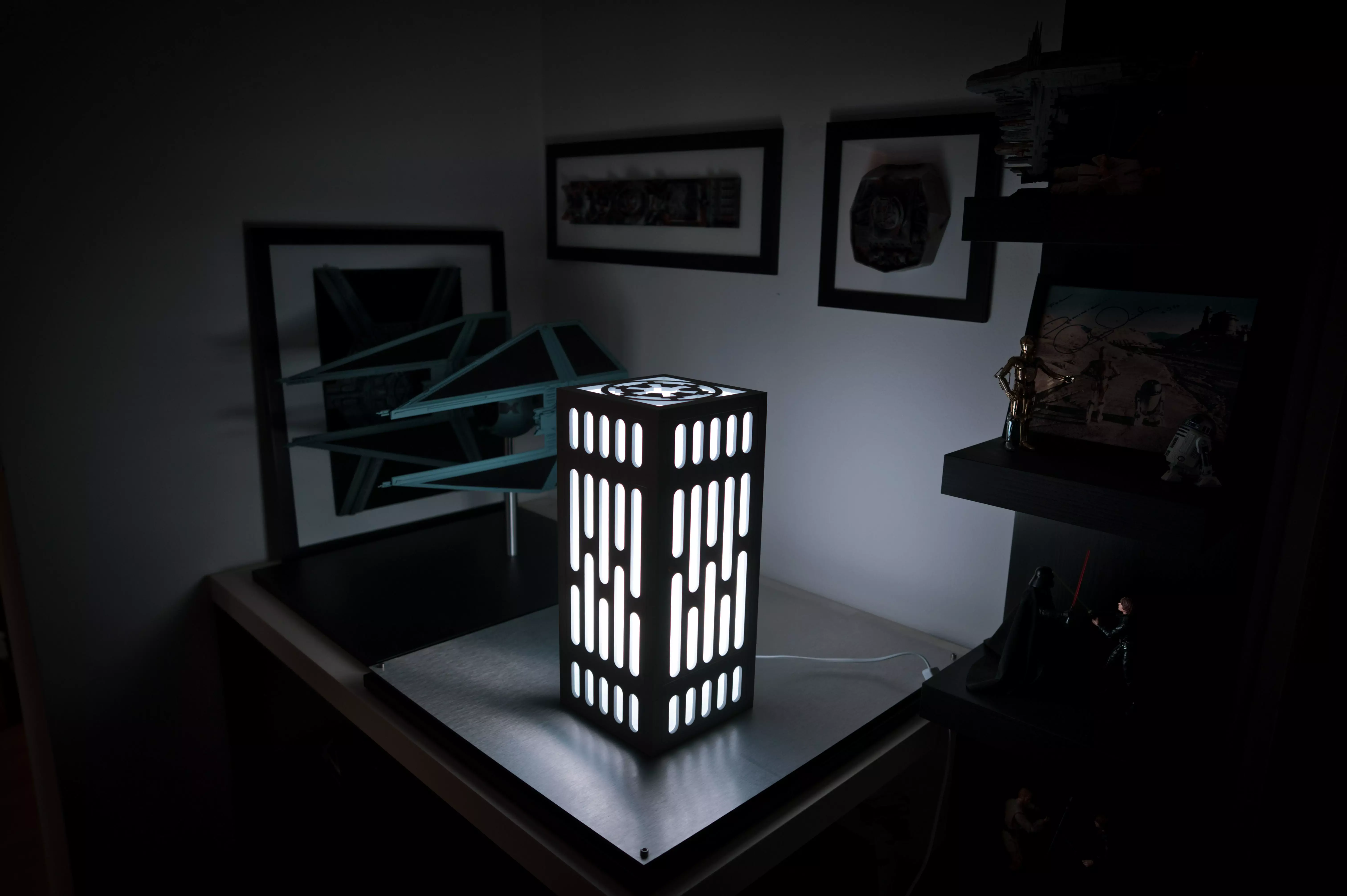 Japan-Style Imperial Lamp 3D print model_2