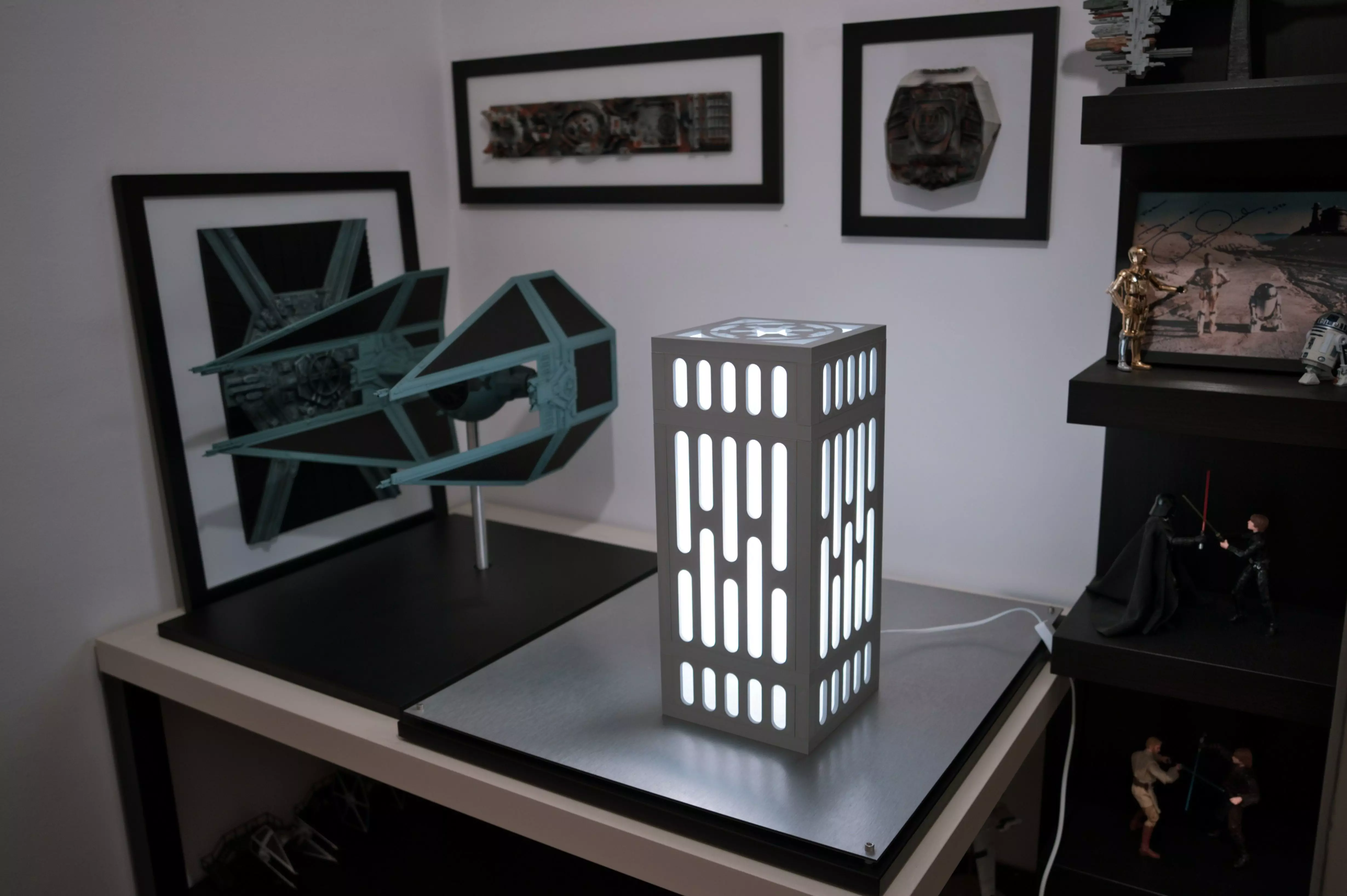 Japan-Style Imperial Lamp 3D print model_5