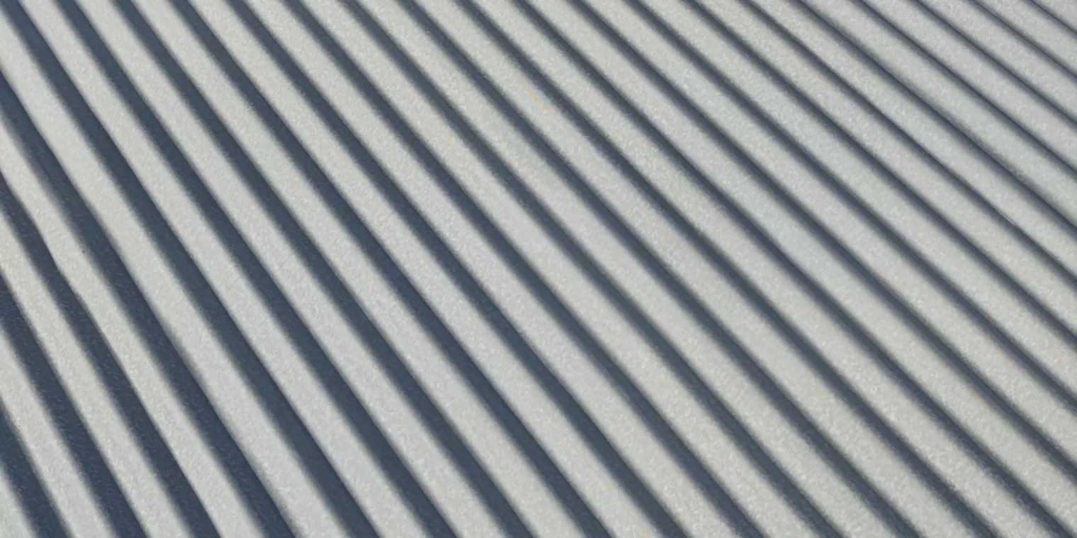 Galvanized Corrugated Metal Roof Texture_1