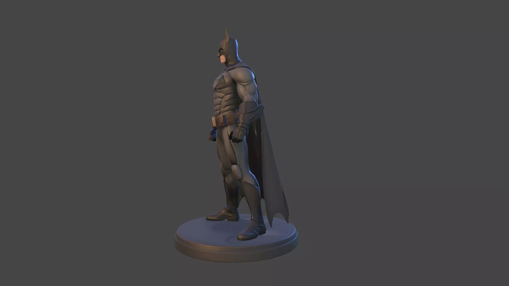 Gotham Sentinel  HighPoly 3D Print Figurine 3D print model_35