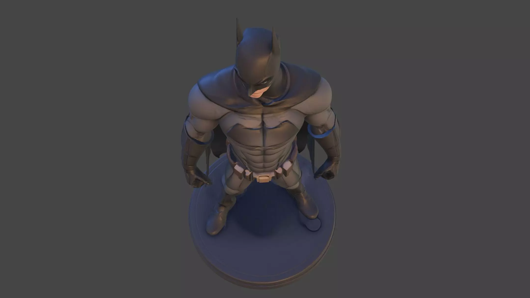 Gotham Sentinel  HighPoly 3D Print Figurine 3D print model_9