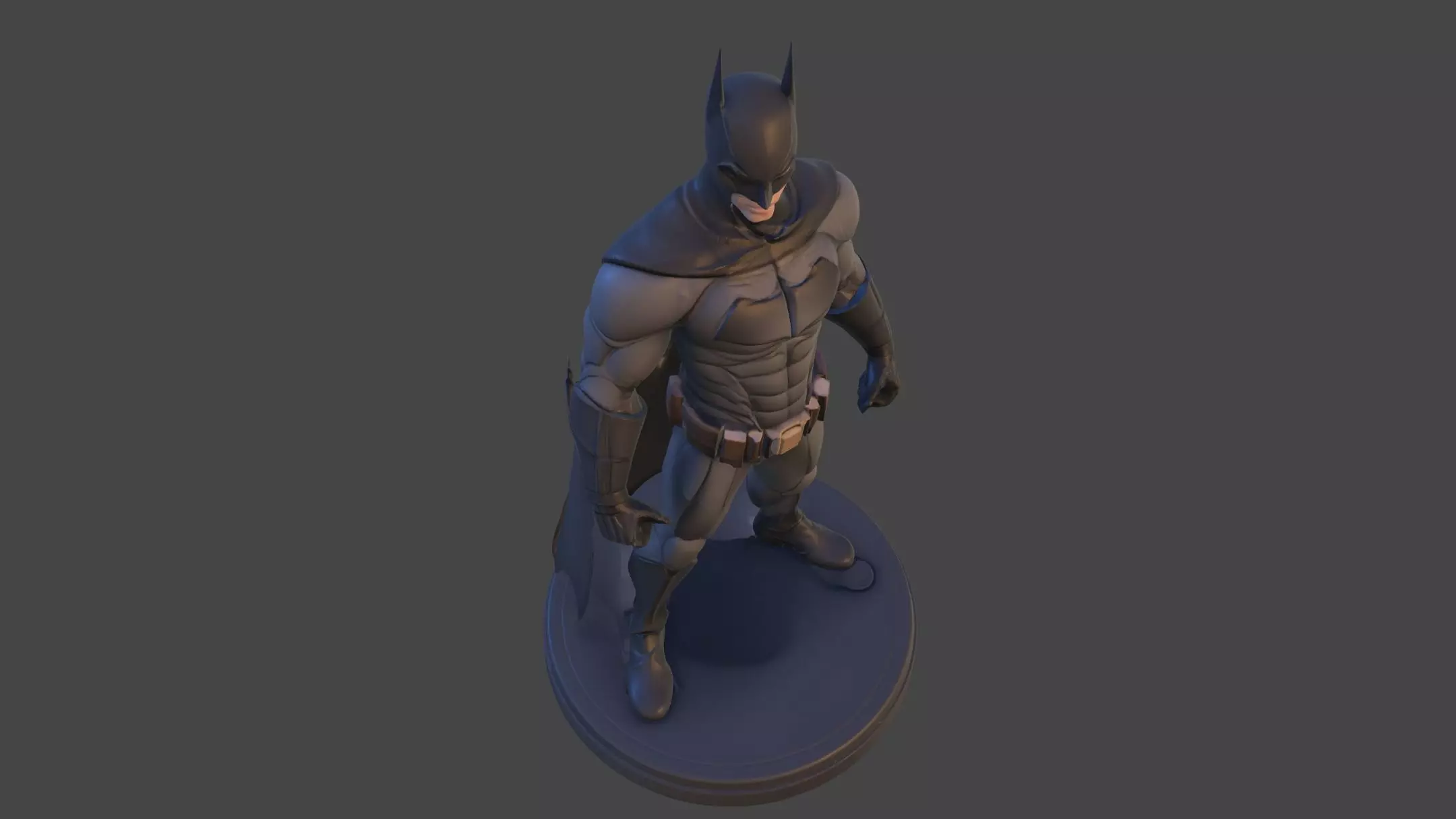 Gotham Sentinel  HighPoly 3D Print Figurine 3D print model_8