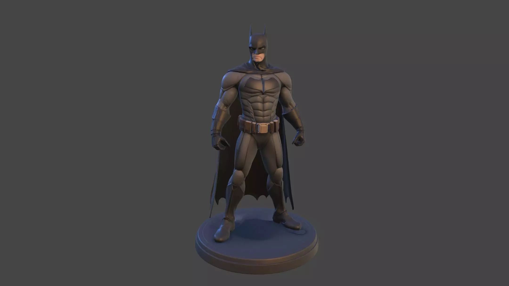 Gotham Sentinel  HighPoly 3D Print Figurine 3D print model_3