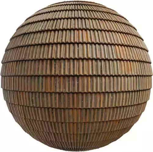 Vintage Clay Pantile Roof