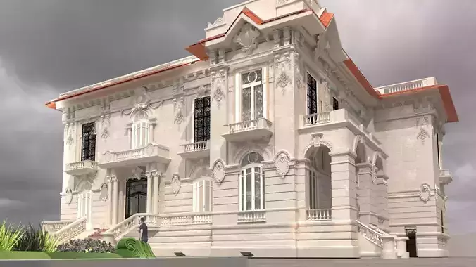 Exterior classic building  