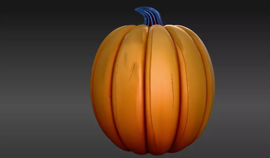 Halloween Horror Pumpkin Face Halloween 3D Model Print-Ready 3D print model_7