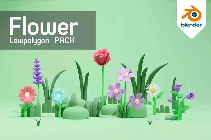 3D Flower Pack