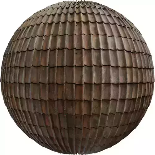 Mediterranean Clay Shingle Roof 