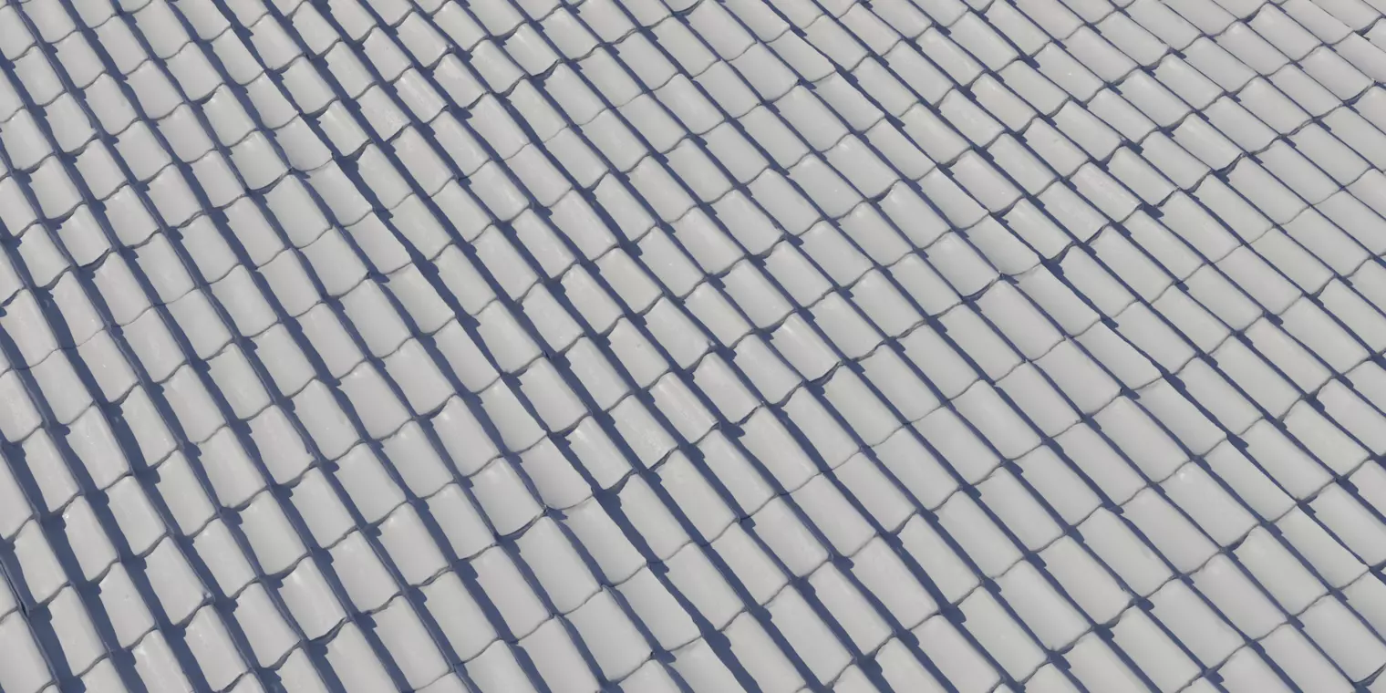 Mediterranean Clay Shingle Roof  Texture_2