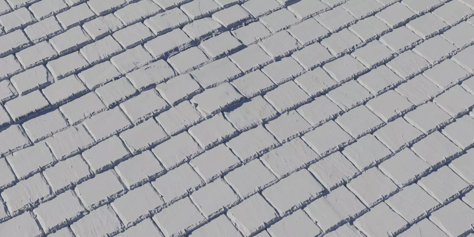 Weathered Slate Tile Roof  Texture_2