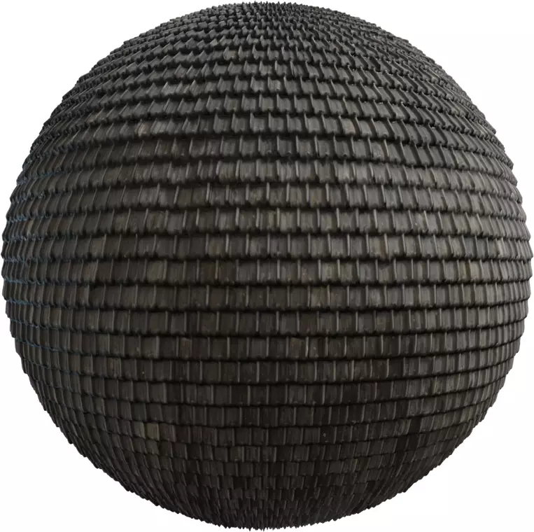 Hex Ridge Roof Shingles Texture_0