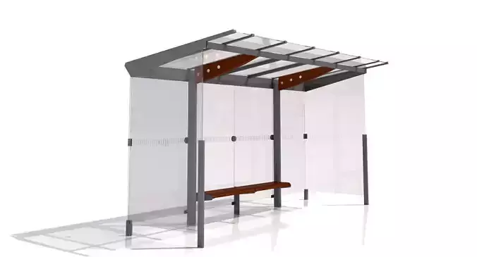 MMCite Regio 310a Bus Shelter 3D model
