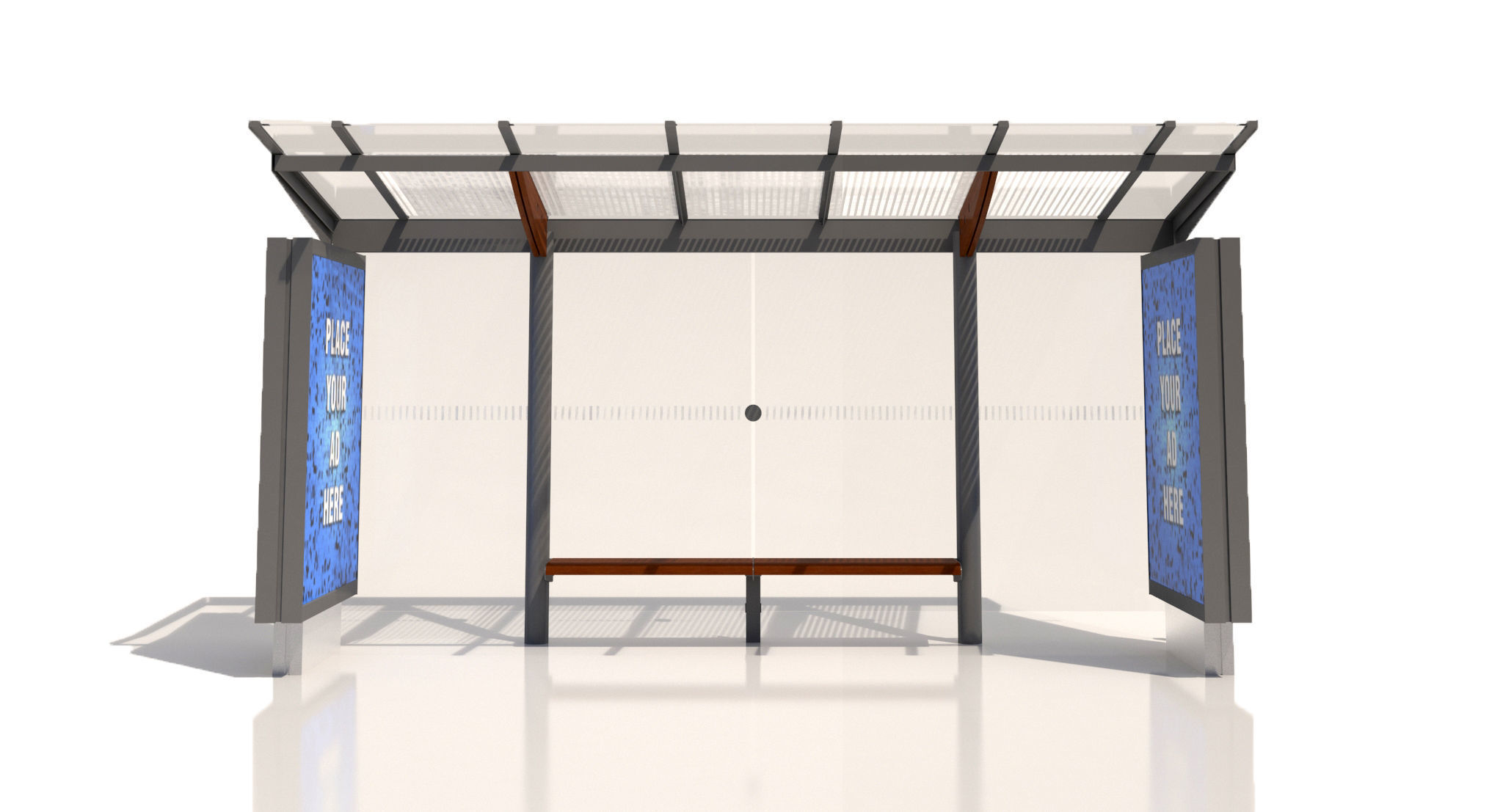 MMCite Regio 310c Bus Shelter 3D model_2
