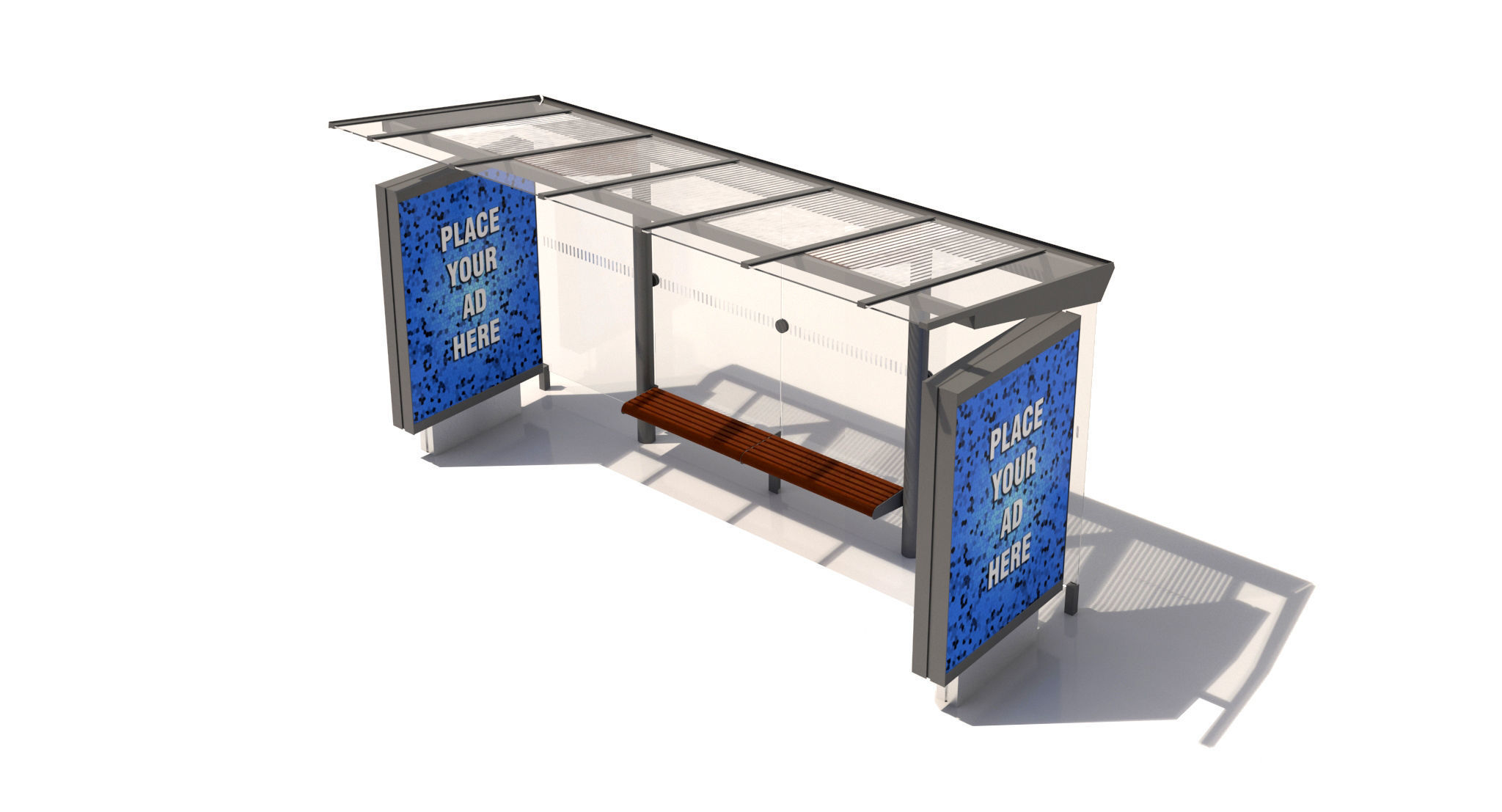 MMCite Regio 310c Bus Shelter 3D model_1