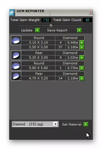 pear and round full jewelry pendant 3D print model_10
