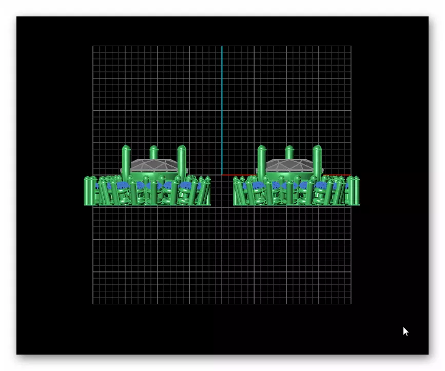 pear emerald halo high jewelry earring 3D print model_2