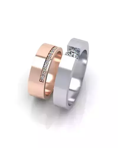 engagement jewelry ring set