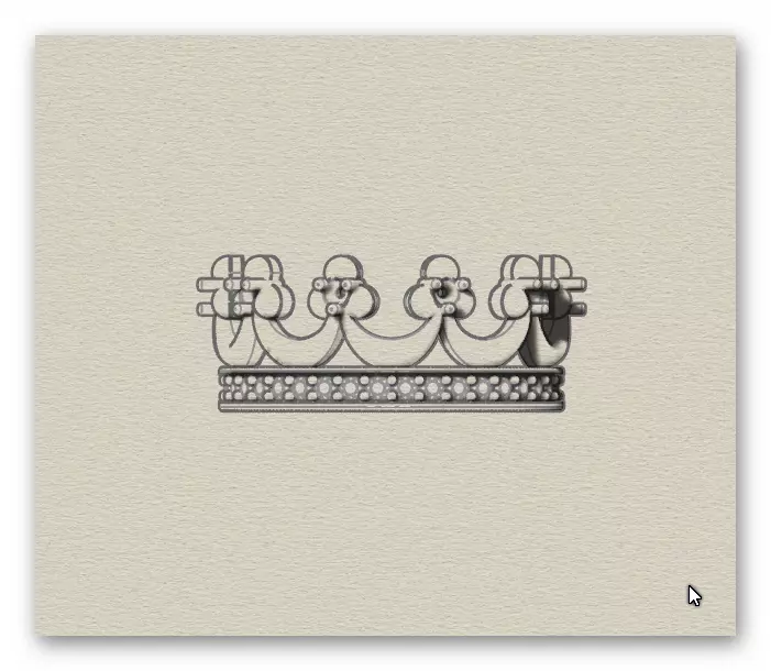 crown engagement jewelry ring 3D print model_5