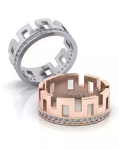 eternity high jewelry ring