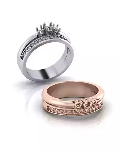 3 diamond engagement jewelry ring