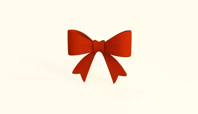 Prop135 Red Bow