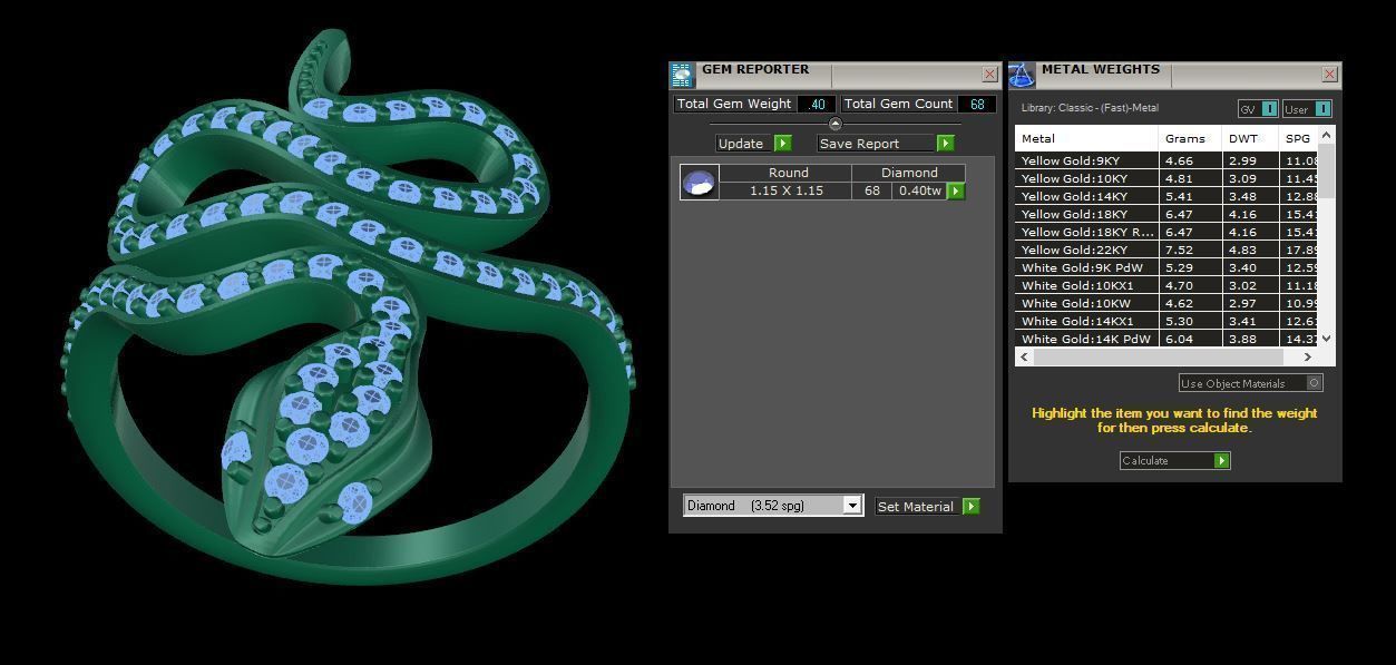 Ring 44 3D print model_6