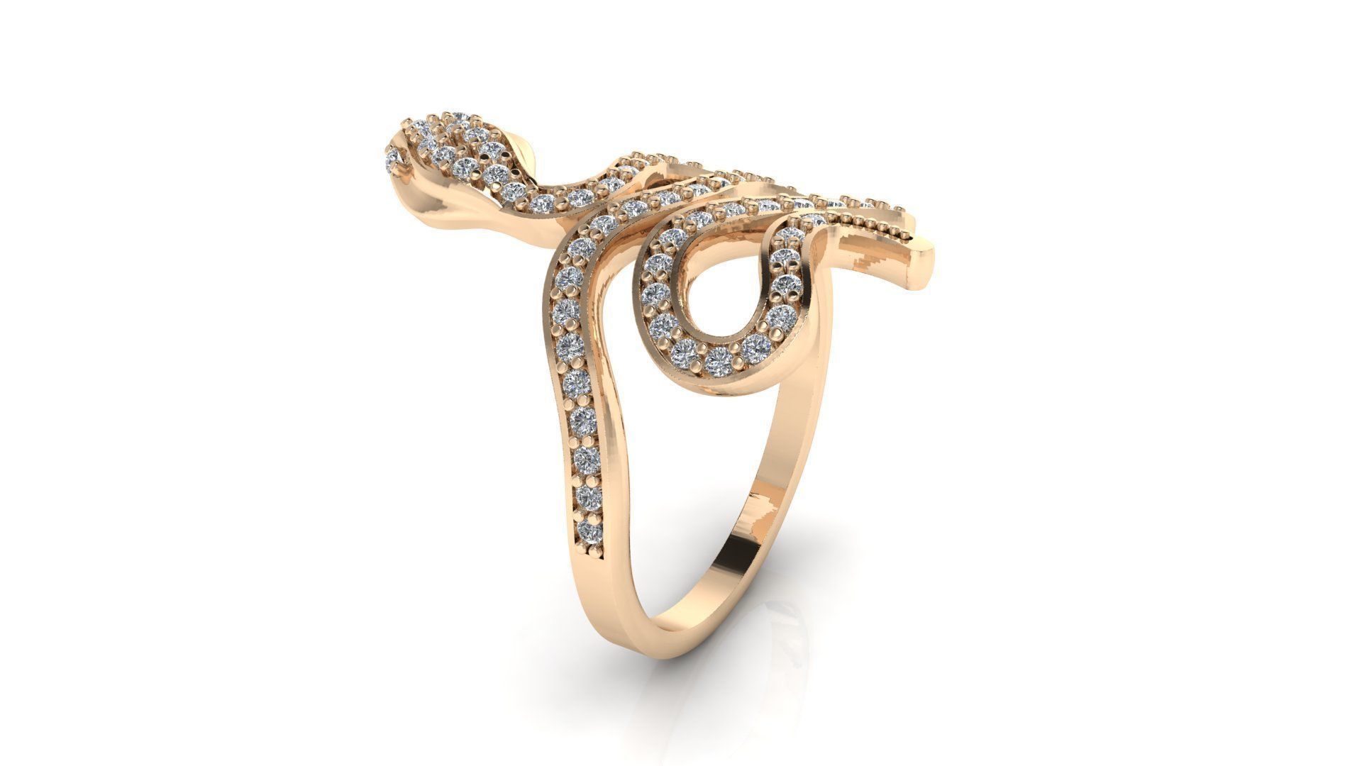 Ring 44 3D print model_3