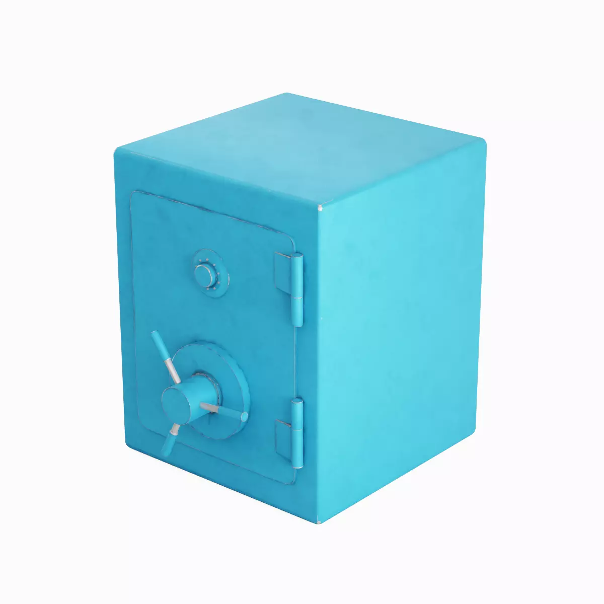 Metal Safe Pack 3D Model Collection_35