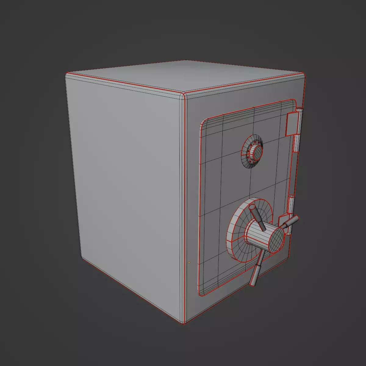 Metal Safe Pack 3D Model Collection_44