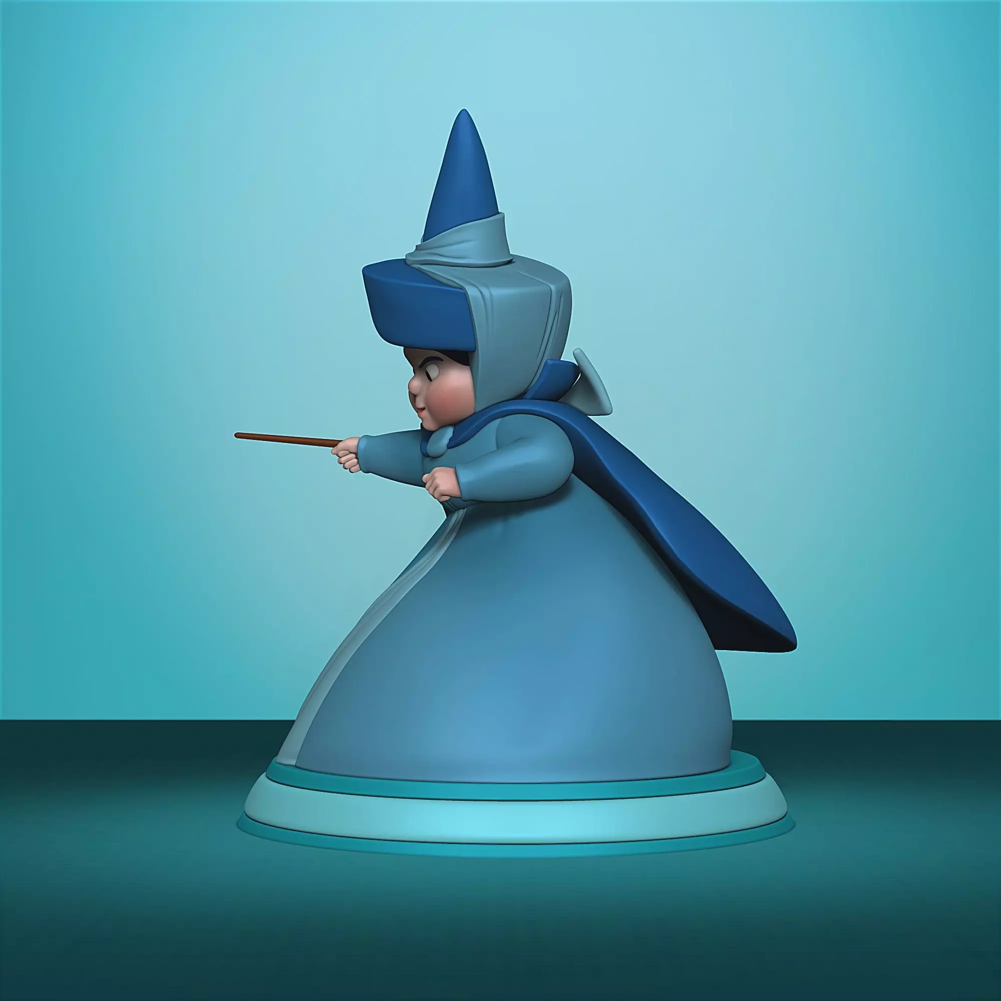 Merryweather - Sleeping Beauty - 010 3D print model_2