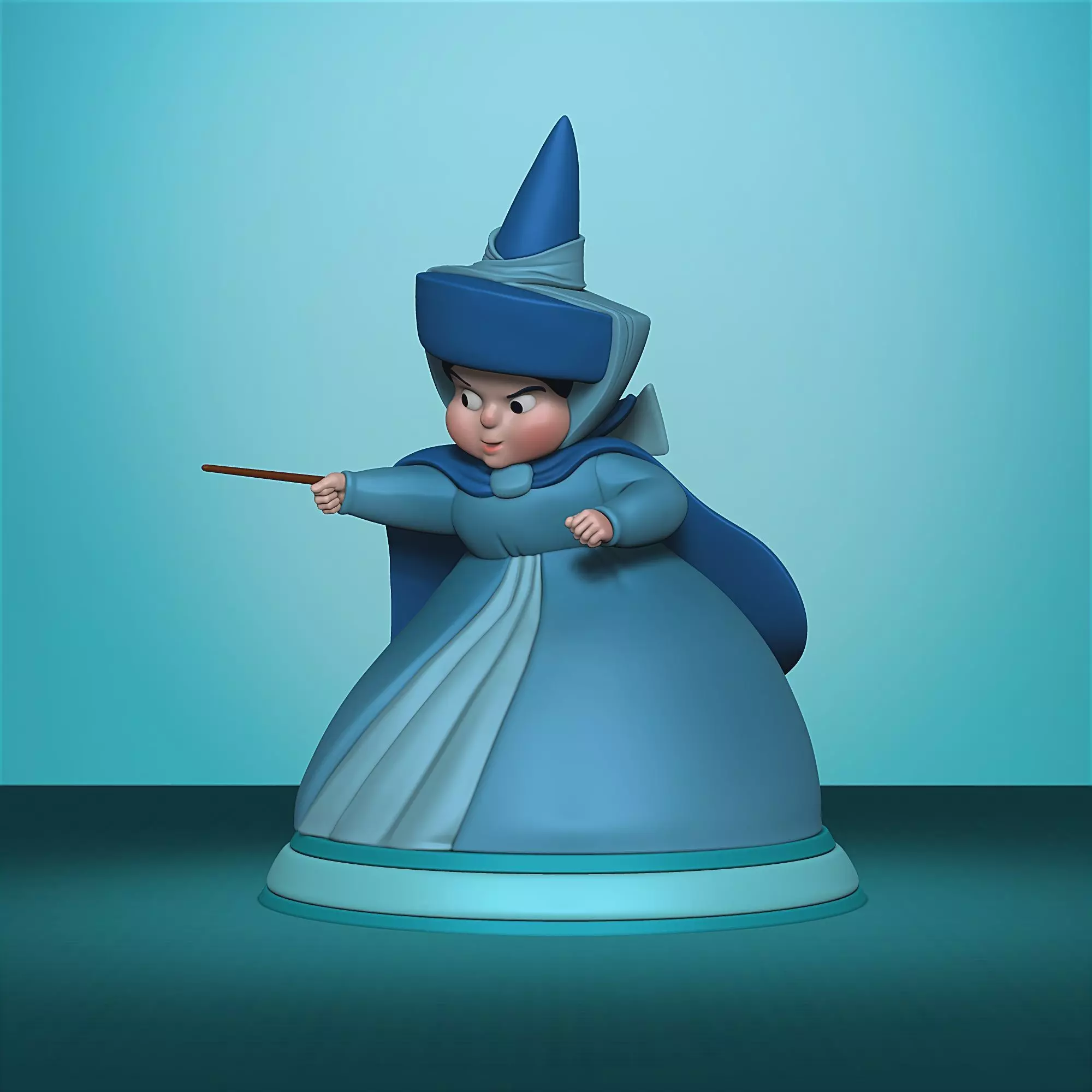 Merryweather - Sleeping Beauty - 010 3D print model_1