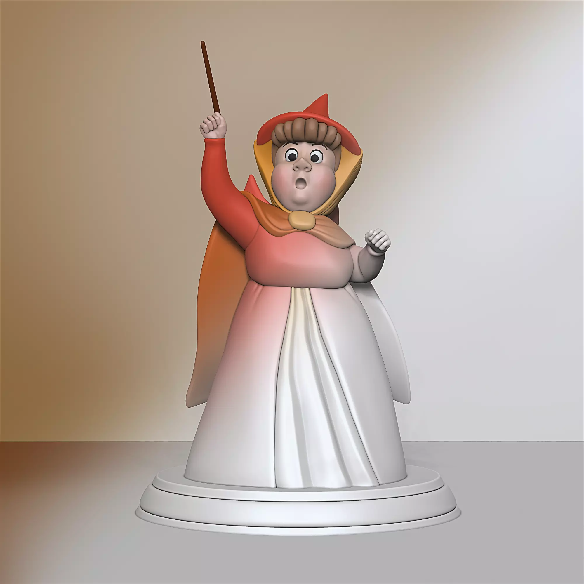 Flora - Sleeping Beauty - 020 3D print model_8