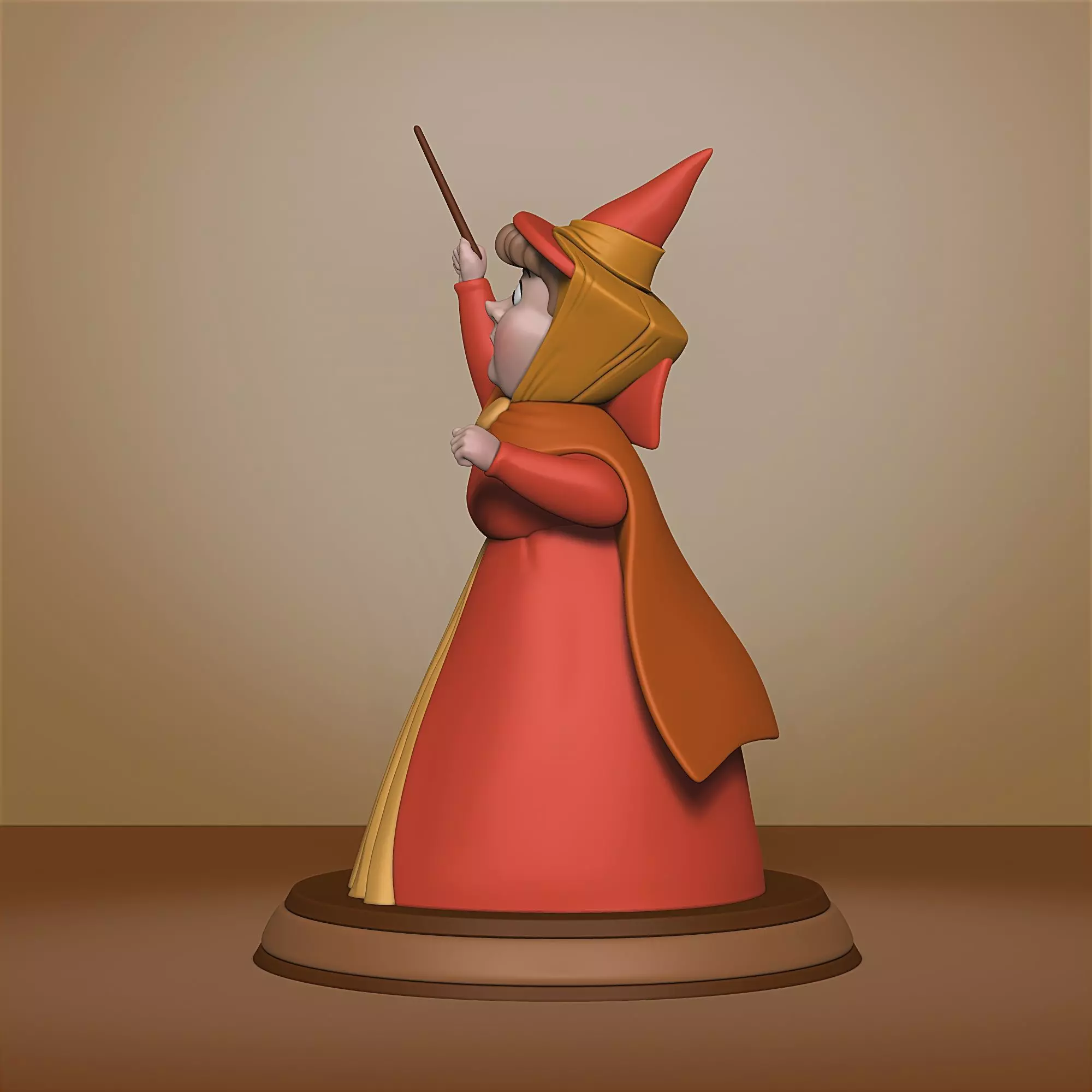 Flora - Sleeping Beauty - 020 3D print model_2