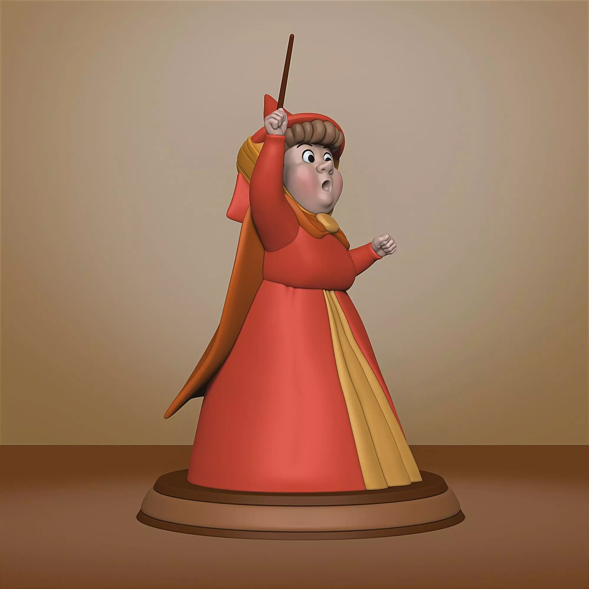 Flora - Sleeping Beauty - 020 3D print model_7