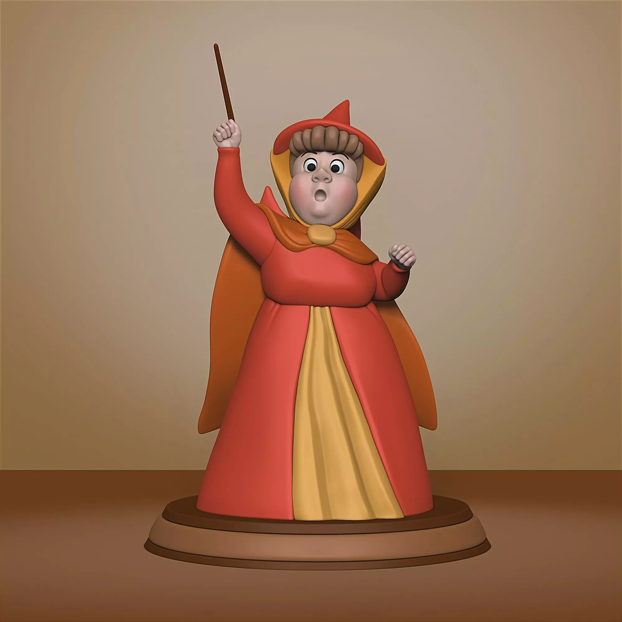 Flora - Sleeping Beauty - 020 3D print model_0